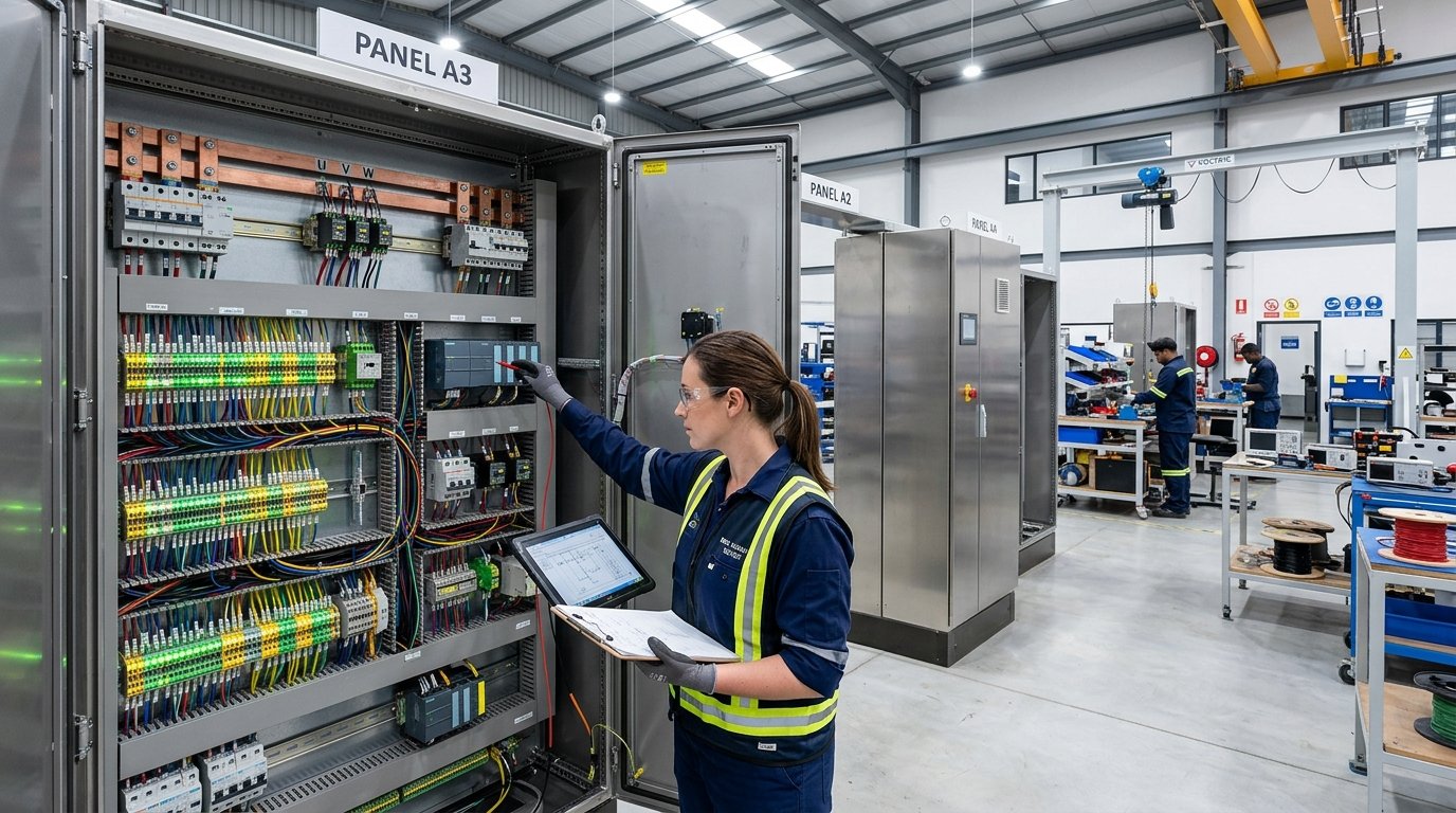 EMIX advanced industrial control panel assembly